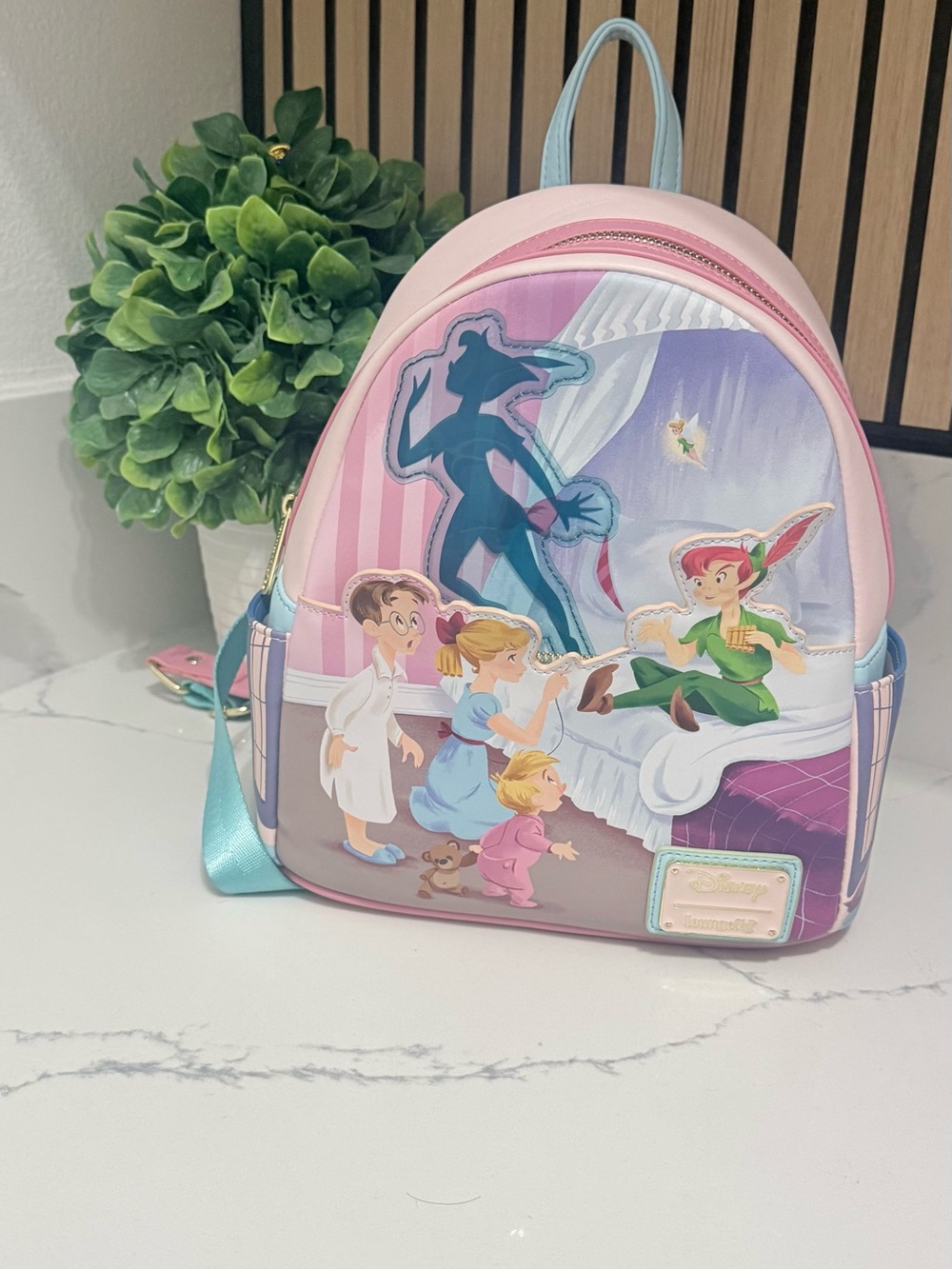Loungefly Pink Peter Pan Mini Backpack